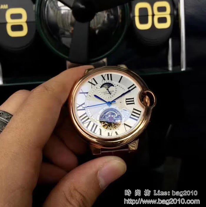 CARTIER卡地亞 精品推薦 精品男士腕表 WSS1208